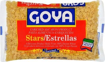 ENRICHED MACARONI PRODUCT, STARS