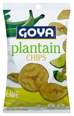 LIME PLANTAIN CHIPS, LIME