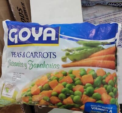 100% Natural Peas & Carrots