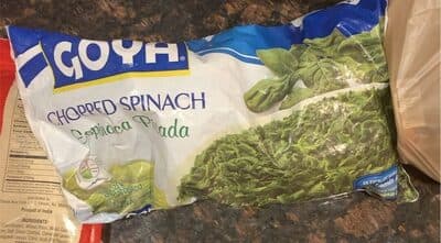 Chopped Spinach