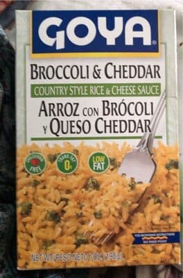 Broccoli Cheddar Rice