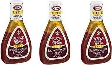 Lite Red Wine Vinegar & Olive Oil Dressing
