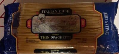 Enriched Thin Spaghetti