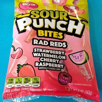RAGIN' REDS CANDY, STRAWBERRY, WATERMELON, CHERRY, RASPBERRY