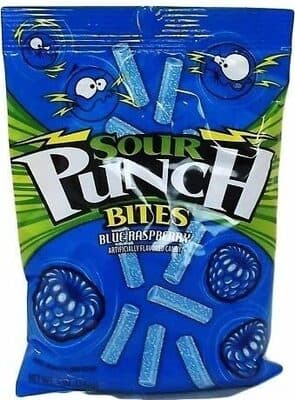 Bites Candy, Blue Raspberry