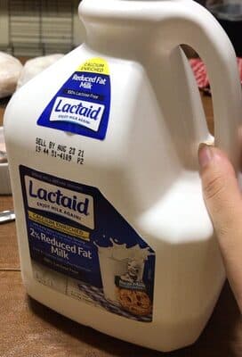 2% Reduced Fat Milk