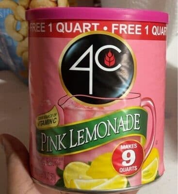 Pink Lemonade Drink Mix