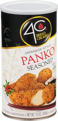 Seasoned With Pecorino Romano Cheese Panko Bread Crumbs