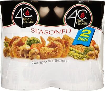 Seasoned With Pecorino Romano Cheese Bread Crumbs