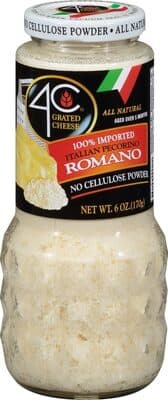 Italian Pecorino Romano Grated Cheese