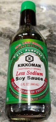 Less Sodium Soy Sauce