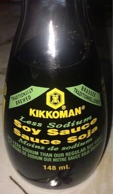 Less Sodium Soy Sauce