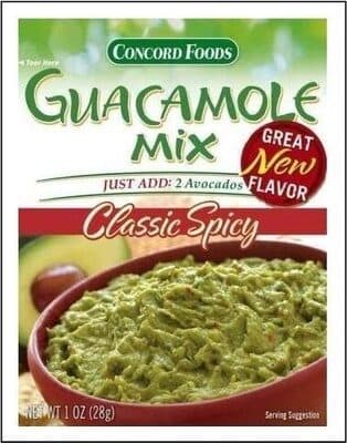 Guacamole mix