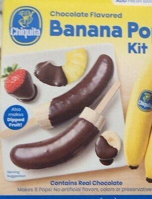 Chocolate Flavored Banana Pop Kit