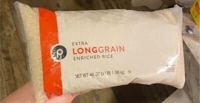Extra long grain rice
