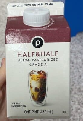 Half & Half Ultra-Pasteurized Soda