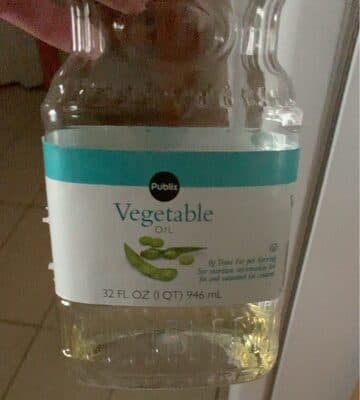 Vegetable oil