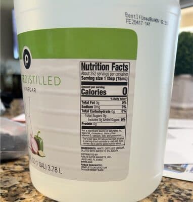 White Distilled vinegar