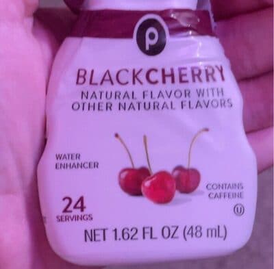 Water Enhancer, Black Cherry