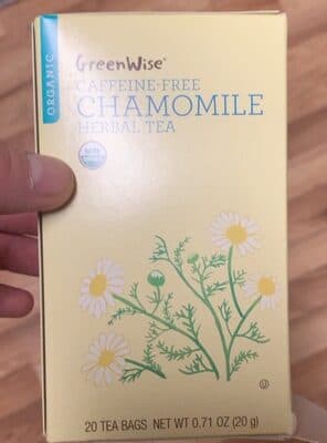 Caffeine-Free Chamomile Herbal Tea