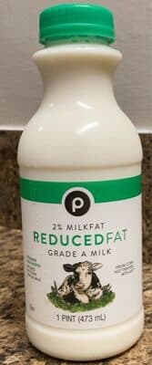 2% Reduced Fat Grade A Milk
