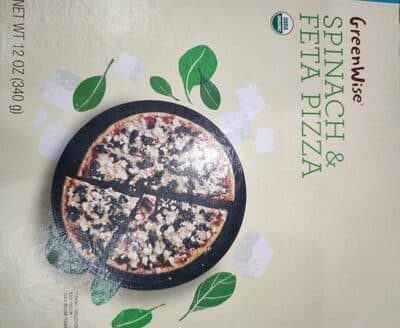 Green Wise Spinach and Feta Pizza