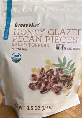 Honey Glazed Pecan Pieces Salad Toppers