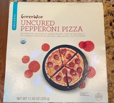 Uncured Pepperoni Pizza
