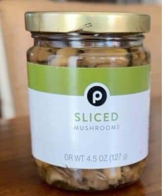 Sliced Mushrooms