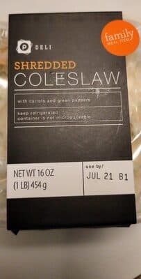 Shredded Coleslaw