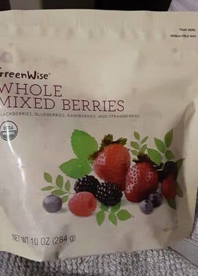 Whole mixed berries