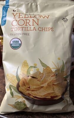 Organic Yellow Corn Tortilla Chips