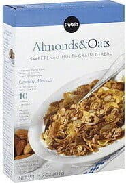 Sweetened Multigrain Cereal, Almonds & Oats