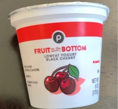 Black Cherry Lowfat Yogurt