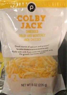 Shredded Colby and Monterey Jack Cheeses