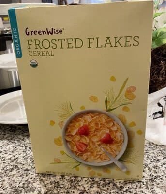 Organic Frosted Flakes Cereal