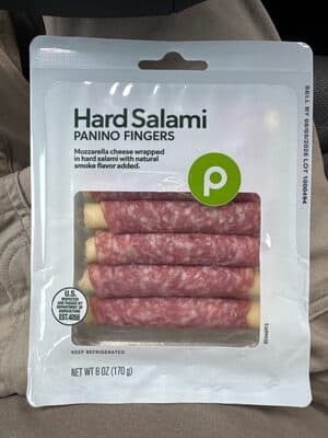 Hard Salami Panino Fingers