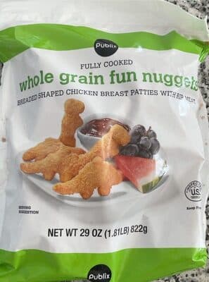 Whole grain fun nuggets