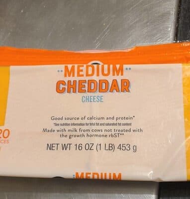 Medium Cheddar Cheese