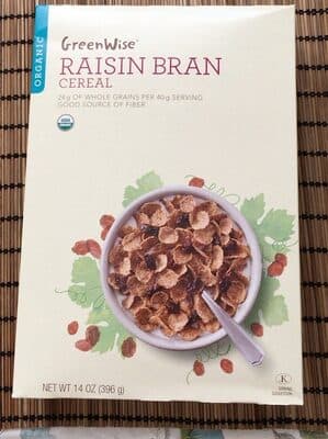 Raisin Bran Cereal
