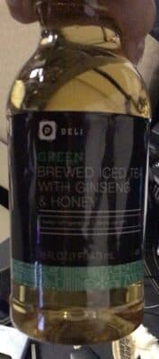Green Brewed Iced Tea With Ginseng & Honey
