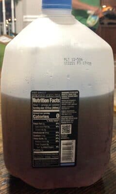 Diet Sweet Brewed Iced Tea