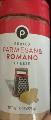 Grated Parmesan & Romano Cheese