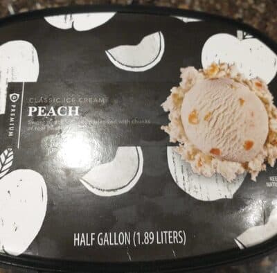 Peach Classic Ice Cream