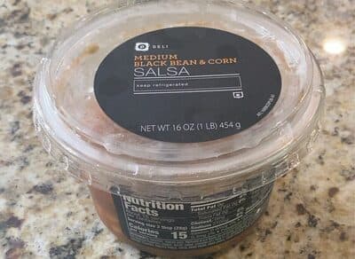 Medium Black Bean & Corn Salsa