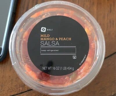Mild Mango & Peach Salsa