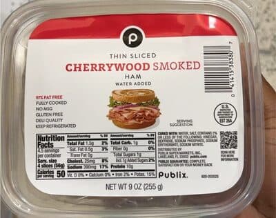 Cherrywood Smoked Thin Sliced Ham
