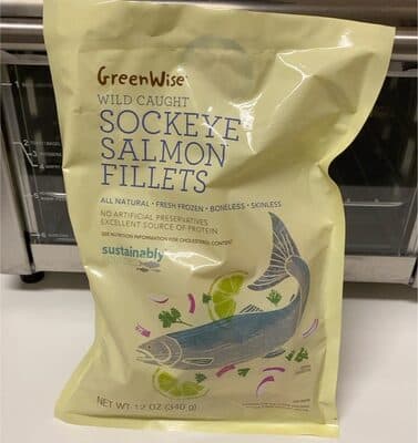WILD CAUGHT SOCKEYE SALMON FILLETS