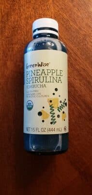 Pineapple Spirulina Kombucha