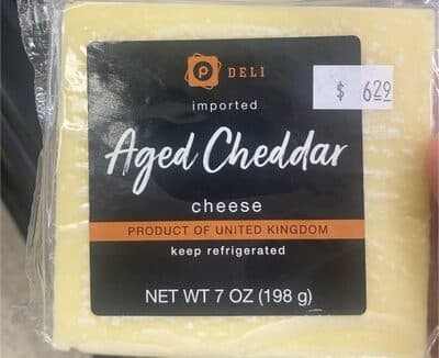Aged Cheddar Cheese